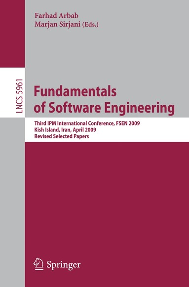 Farhad Arbab, Marjan Sirjani - Fundamentals of Software Engineering, Häftad