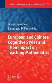 bokomslag European and Chinese Cognitive Styles and their Impact on Teaching Mathematics