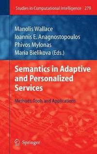 bokomslag Semantics in Adaptive and Personalized Services