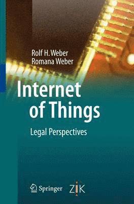Rolf H. Weber, Romana Weber - Internet of Things, Inbunden