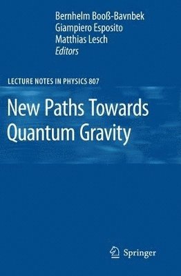 bokomslag New Paths Towards Quantum Gravity