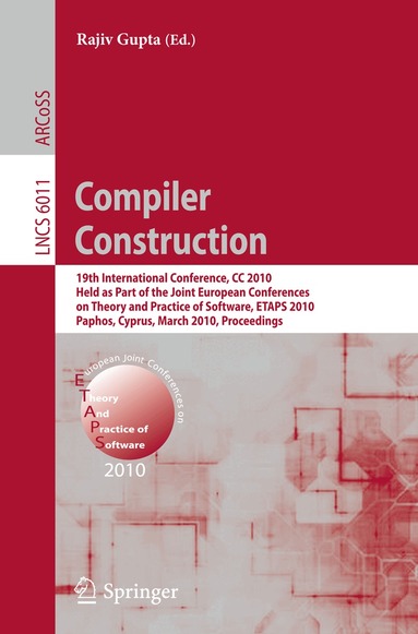 Rajiv Gupta - Compiler Construction, Häftad