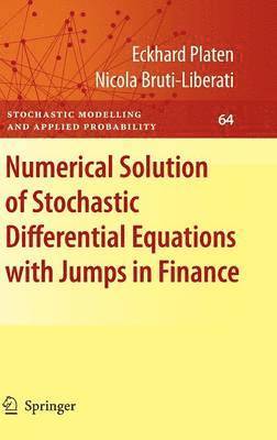 Numerical Solution of Stochastic Differential Equations with Jumps in Finance 1