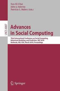 bokomslag Advances in Social Computing