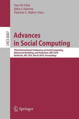 Advances in Social Computing 1