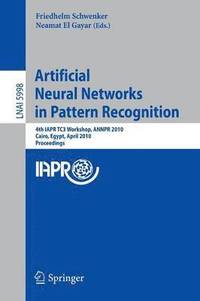 bokomslag Artificial Neural Networks in Pattern Recognition