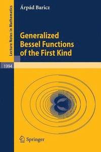 bokomslag Generalized Bessel Functions of the First Kind