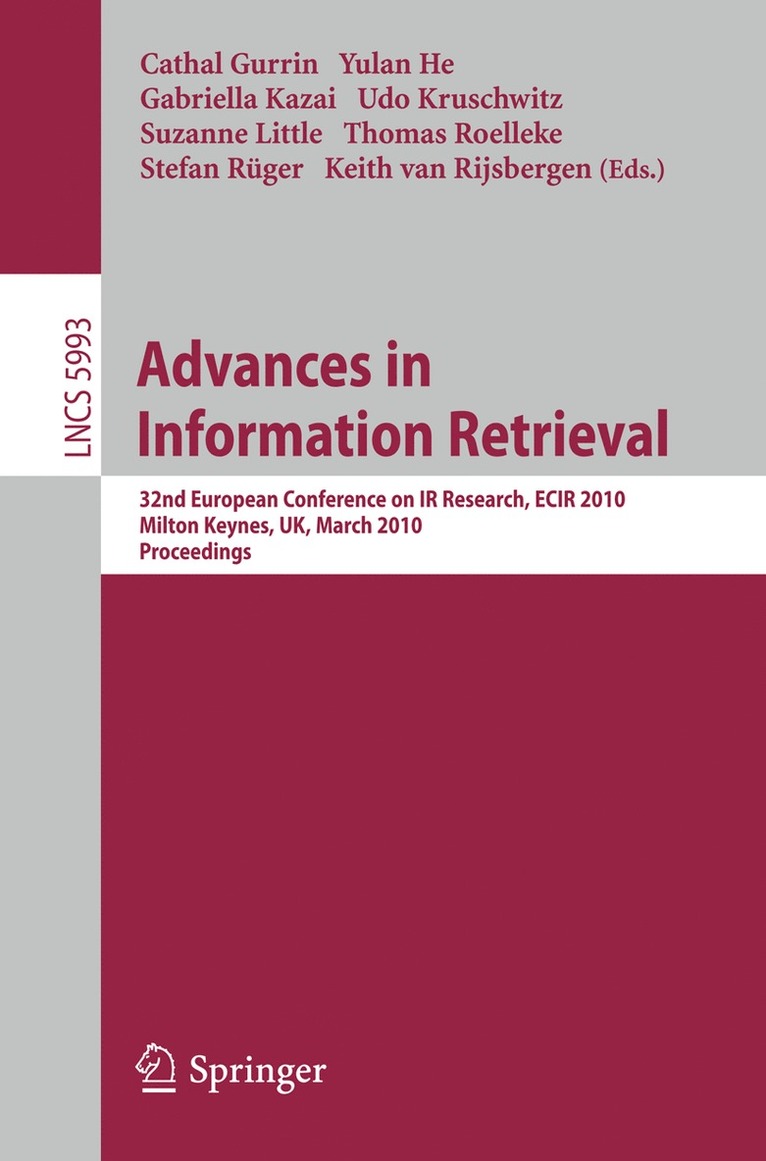 Advances in Information Retrieval 1