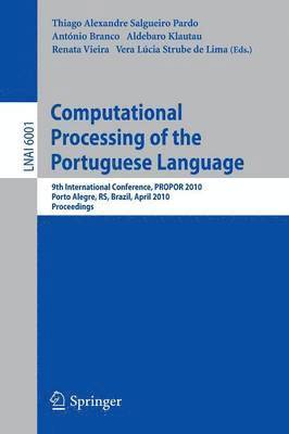 bokomslag Computational Processing of the Portuguese Language