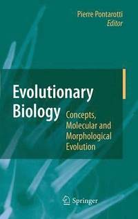 bokomslag Evolutionary Biology - Concepts, Molecular and Morphological Evolution