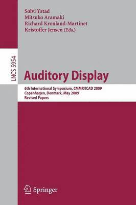 bokomslag Auditory Display