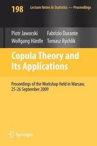 bokomslag Copula Theory and Its Applications