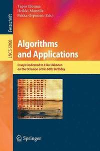 bokomslag Algorithms and Applications