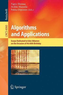 Algorithms and Applications 1