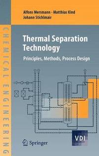 bokomslag Thermal Separation Technology