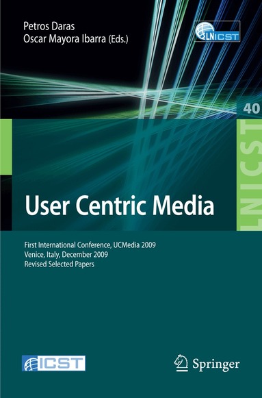 Petros Daras, Oscar Mayora Ibarra - User Centric Media, Häftad