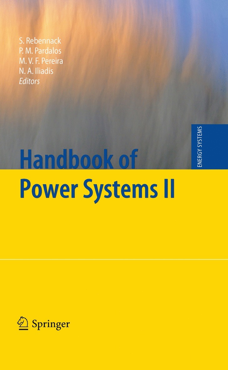 Steffen Rebennack, Panos M. Pardalos, Mario V. F. Pereira, Niko A. Iliadis - Handbook of Power Systems II, Inbunden