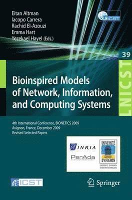 Bioinspired Models of Network, Information, and Computing Systems 1