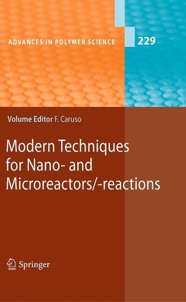 bokomslag Modern Techniques for Nano- and Microreactors/-reactions