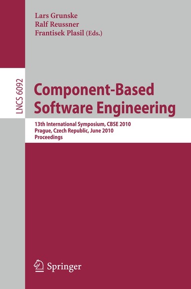 Lars Grunske, Ralf H. Reussner, Frantisek Plasil - Component-Based Software Engineering, Häftad