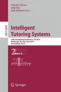 bokomslag Intelligent Tutoring Systems