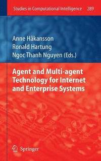 bokomslag Agent and Multi-agent Technology for Internet and Enterprise Systems