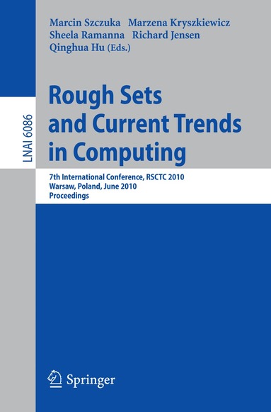 Marcin Szczuka, Marzena Kryszkiewicz, Richard Jensen, Qinghua Hu - Rough Sets and Current Trends in Computing, Häftad