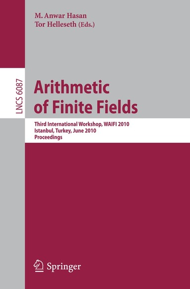 M. Anwar Hasan, Tor Helleseth - Arithmetic of Finite Fields, Häftad