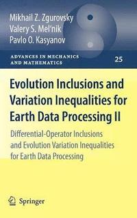 bokomslag Evolution Inclusions and Variation Inequalities for Earth Data Processing II