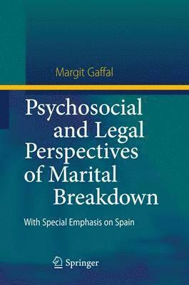 bokomslag Psychosocial and Legal Perspectives of Marital Breakdown