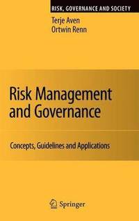 bokomslag Risk Management and Governance