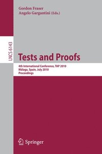 bokomslag Tests and Proofs