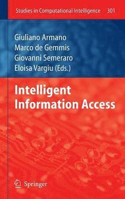 bokomslag Intelligent Information Access