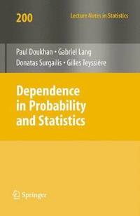 bokomslag Dependence in Probability and Statistics