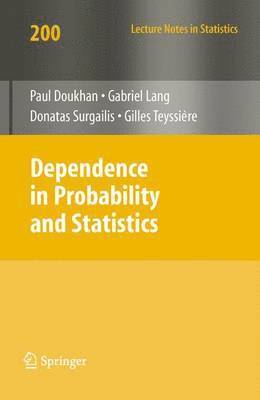 Dependence in Probability and Statistics 1