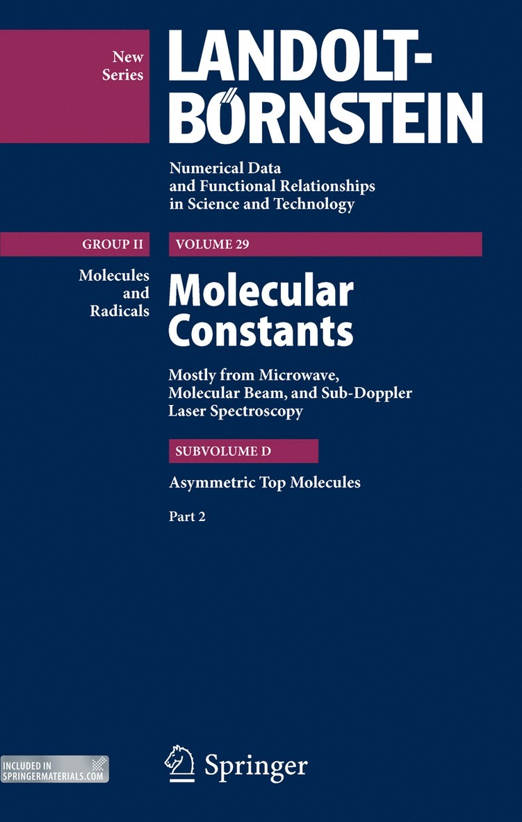Asymmetric Top Molecules, Part 3