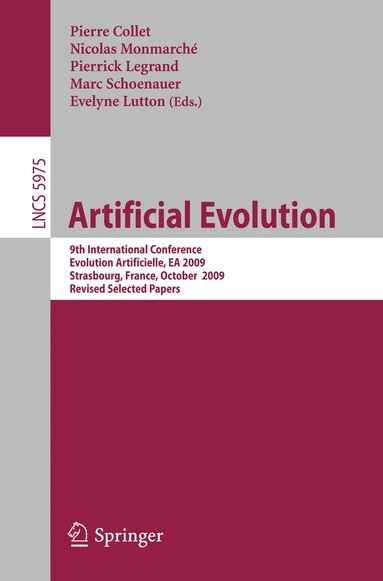 Pierre Collet, Nicolas Monmarché, Pierrick Legrand, Marc Schoenauer, Evelyne Lutton - Artificial Evolution, Häftad