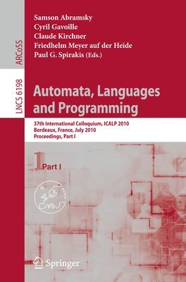 bokomslag Automata, Languages and Programming