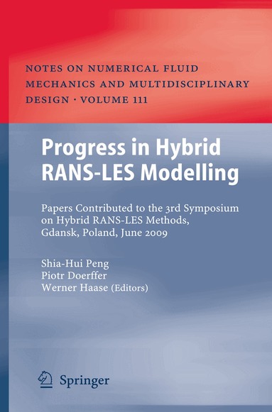 Shia-Hui Peng, Piotr Doerffer, Werner Haase - Progress in Hybrid RANS-LES Modelling, Inbunden