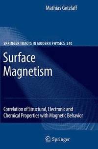 bokomslag Surface Magnetism