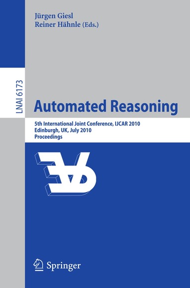 Jürgen Giesl, Reiner Hähnle - Automated Reasoning, Häftad