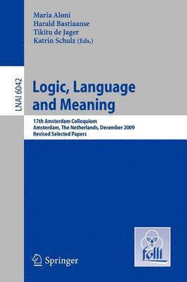 Logic, Language and Meaning 1