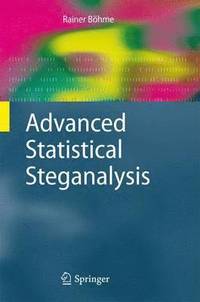 bokomslag Advanced Statistical Steganalysis