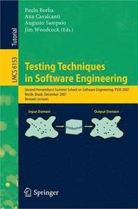 bokomslag Testing Techniques in Software Engineering