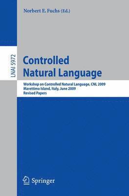 Controlled Natural Language 1
