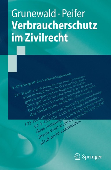 bokomslag Verbraucherschutz im Zivilrecht