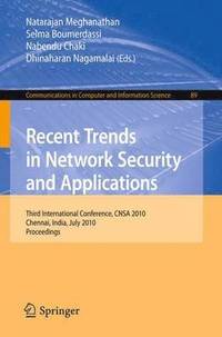 bokomslag Recent Trends in Network Security and Applications