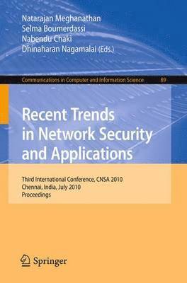 bokomslag Recent Trends in Network Security and Applications