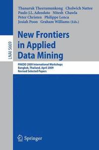 bokomslag New Frontiers in Applied Data Mining