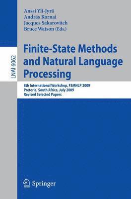 Finite-State Methods and Natural Language Processing 1